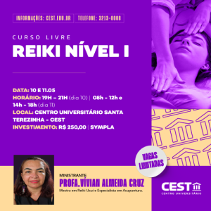 curso de extensao - REIKI - nivel I-b